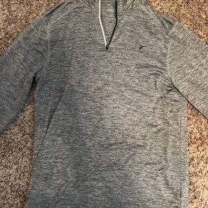 Men’s Old Navy Gray Quarter-Zip Pullover